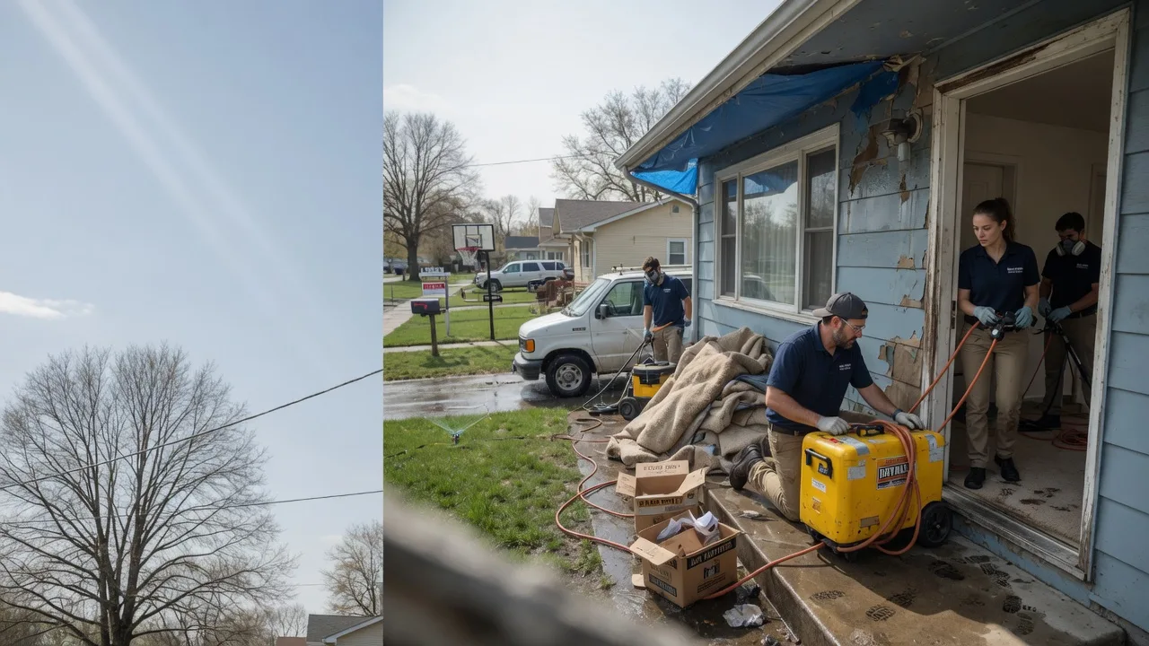 Basement Flood Cleanup in Cole Camp, MO near me